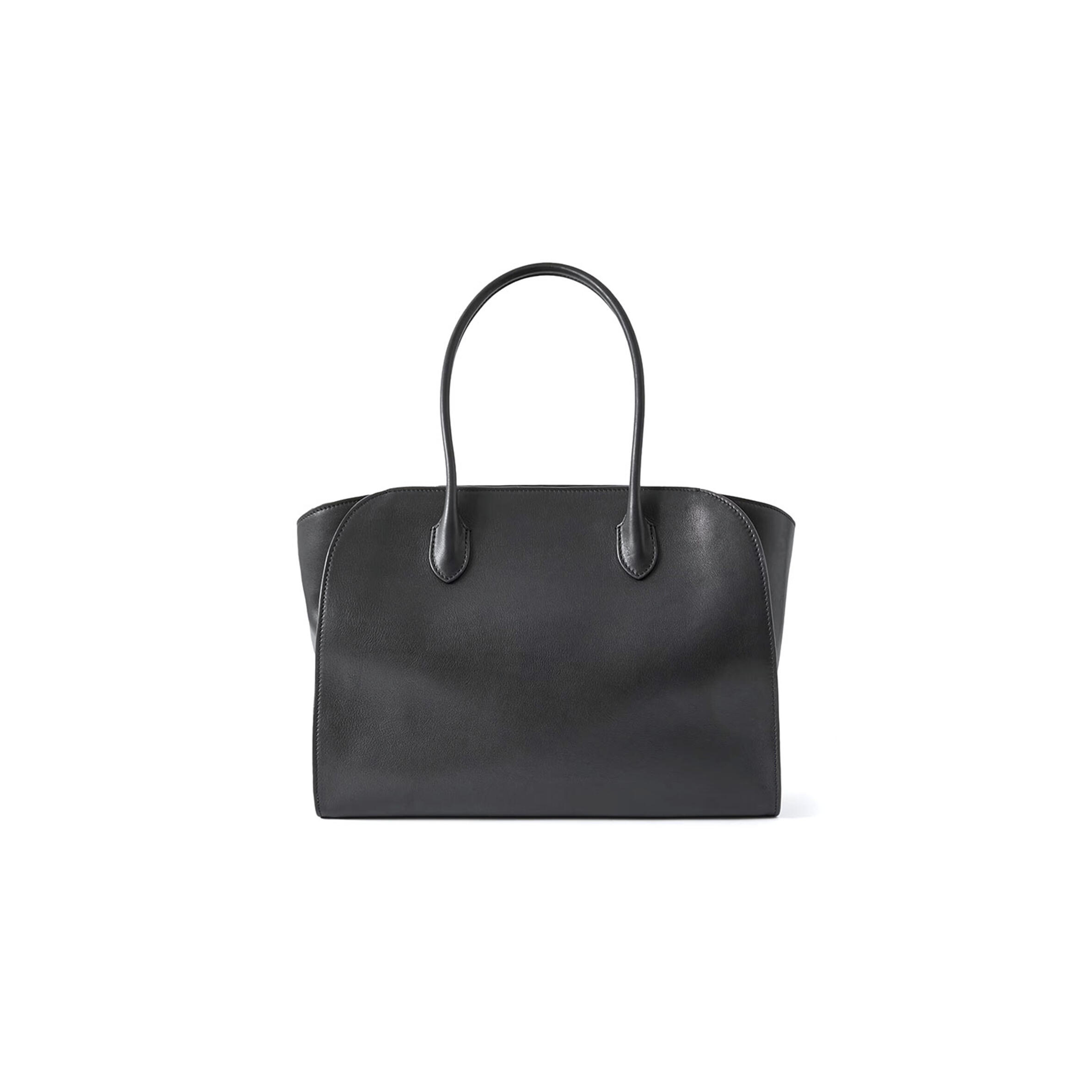 The R0w MARLO 14 TEXTURED-LEATHER TOTE (36*25*16cm) Master Quality